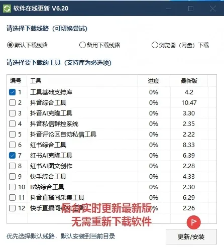 小红书AI矩阵克隆发布工具(正版自动更新)-最方便好用的笔记批量克隆搬运/指纹防封环境/AI改写批量发布工具详情图片